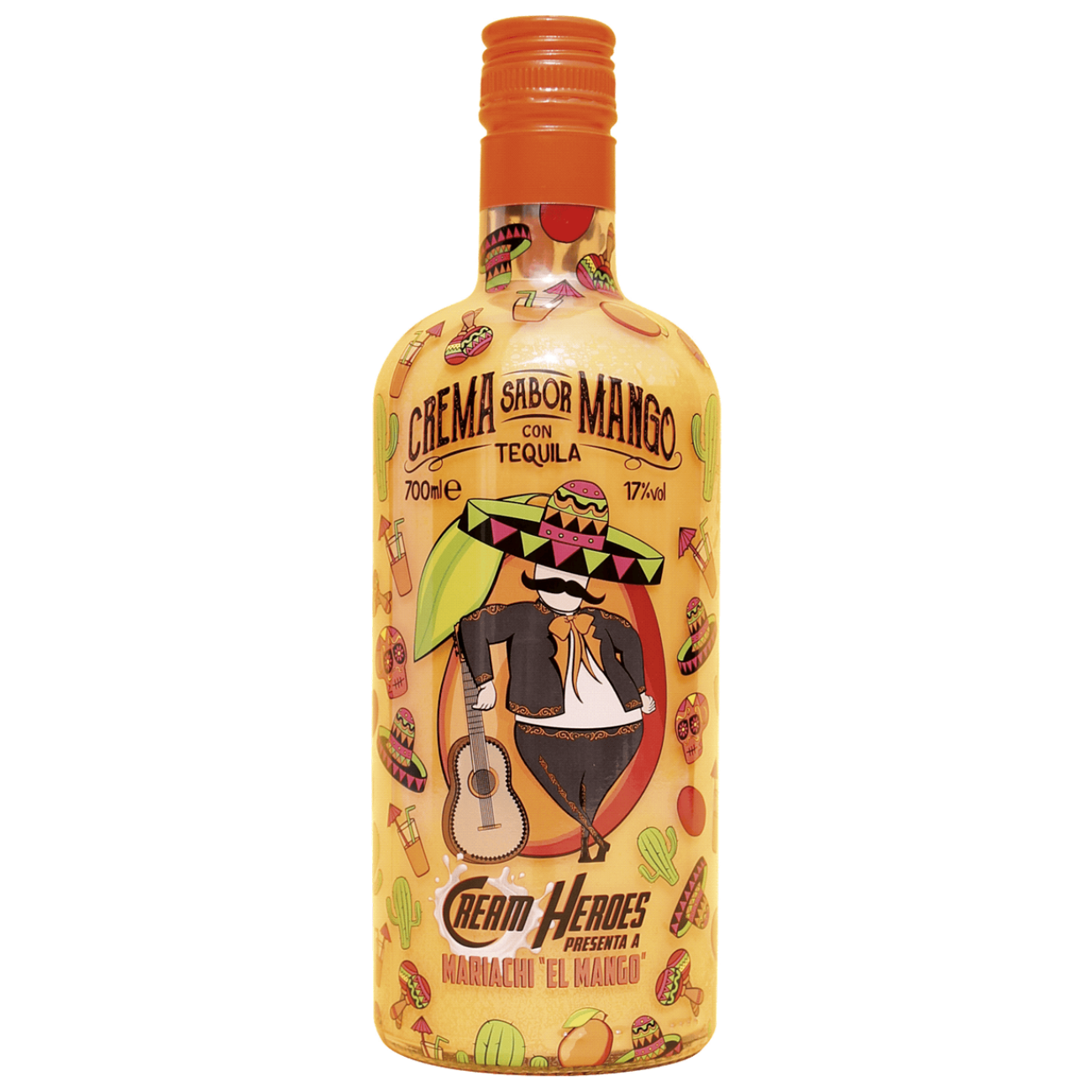 Cream Heroes Mariachi El Mango-Mangós krémliőr  17% 0,7 LITER
